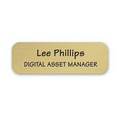 Engraved Executive Brass Badge (1 to 5 Square Inch)